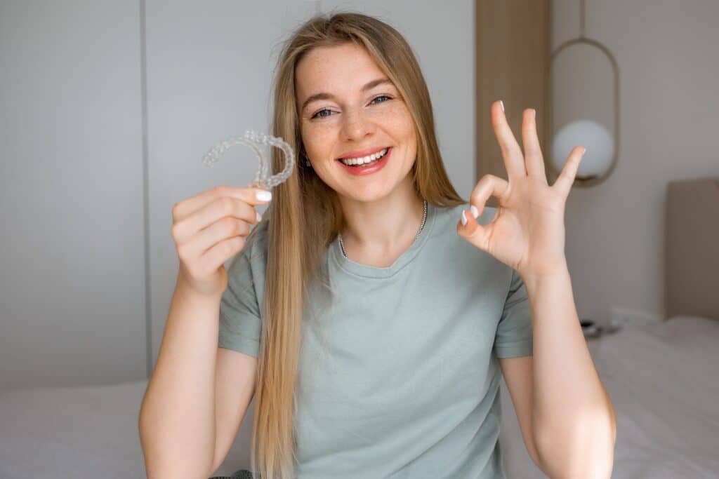 Satisfied smile with Invisalign in Apple Valley
